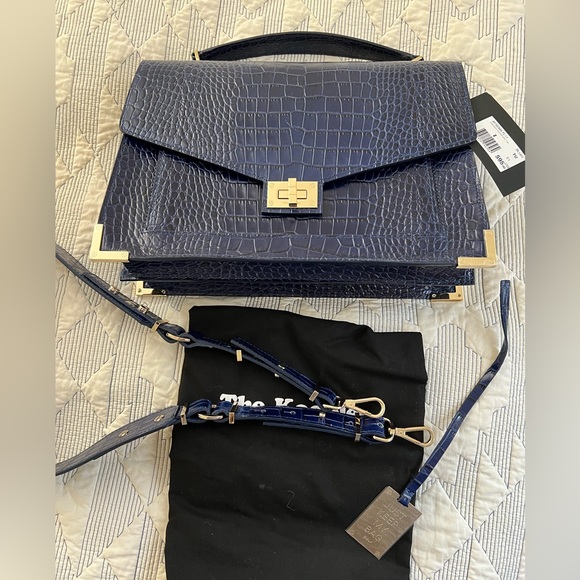 The Kooples MAXI Crocodile-effect Emily Bag - Picture 1 of 16